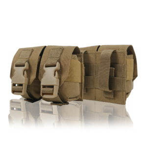 Тактичний підсумок Kiborg GU Double Mag Pouch Coyote
