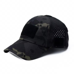 Бейсболка літня дихаюча NANO Cap з перфорацією Dark Camo