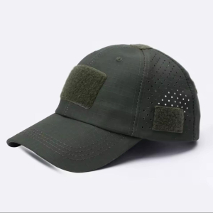 Бейсболка літня дихаюча NANO Cap з перфорацією Army Green