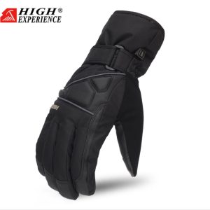 Зимові гірськолижні рукавиці High Experience Black/Black