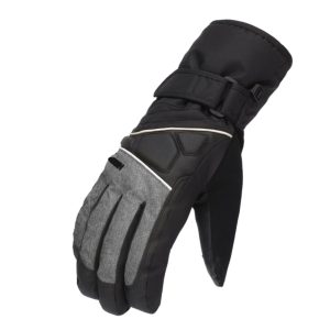 Зимові гірськолижні рукавиці High Experience Black/Grey