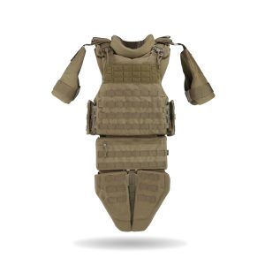 Бронежилет XL з балістичним пакетом Militex 1 клас захисту Койот