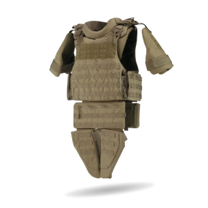 Бронежилет XL з балістичним пакетом Militex 2 клас захисту Койот