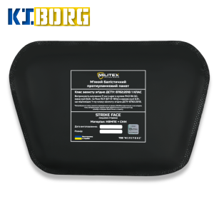 Балістичний пакет Militex для сумки під захист паху M 26,2*15,8 (1 клас захисту)