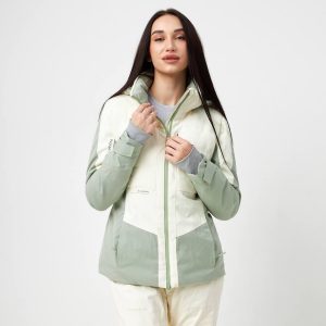 Жіноча гірськолижна куртка WHSRoma Ванільно- Фісташкова