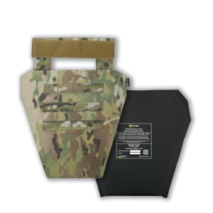 Захист паху Militex (напашник-фартух) Cordura USA Мультикам з балістичним пакетом Militex (1 клас захисту)