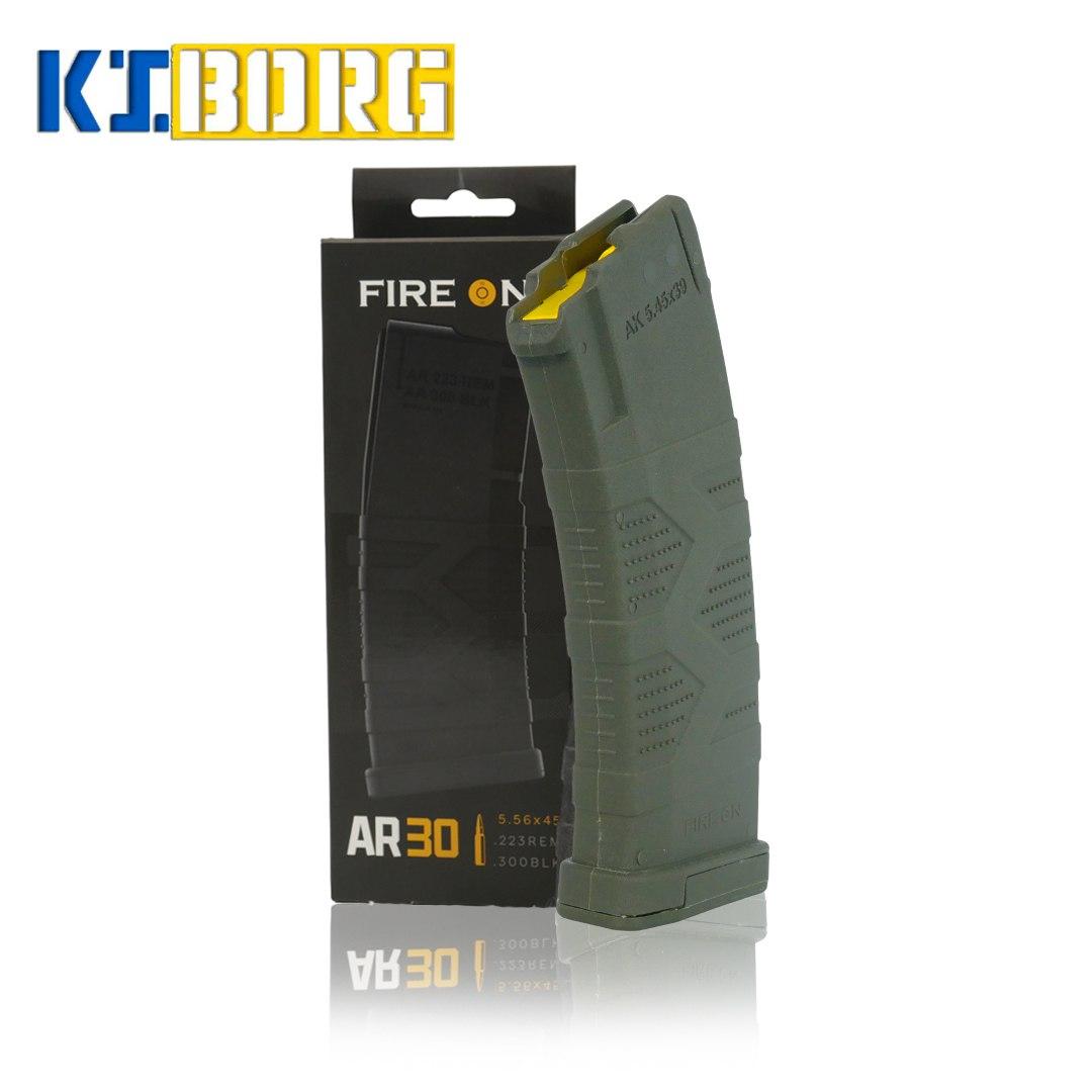 Магазин FireON АК30 5,45*39 Олива / Жовтий подавач