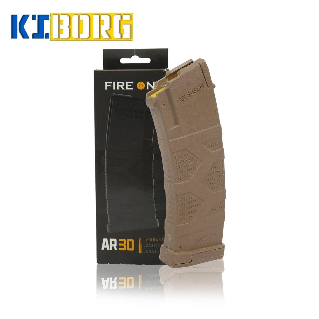 Магазин FireON АК30 5,45*39 Койот / Жовтий подавач