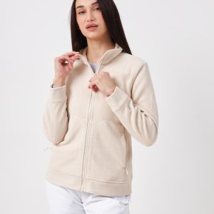 Жіноча флісова кофта Polar High Experience, White (молочна)