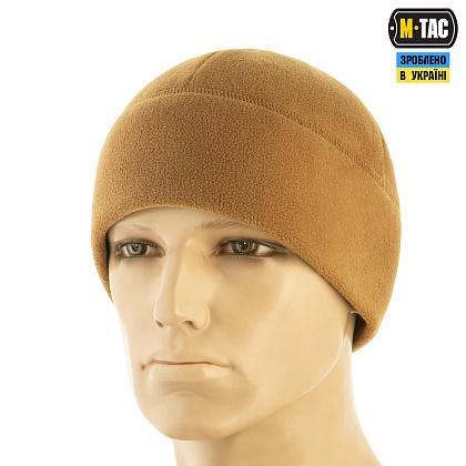 M-Tac шапка Watch Cap Elite фліс (320г/м2) with Slimtex Coyote Brown