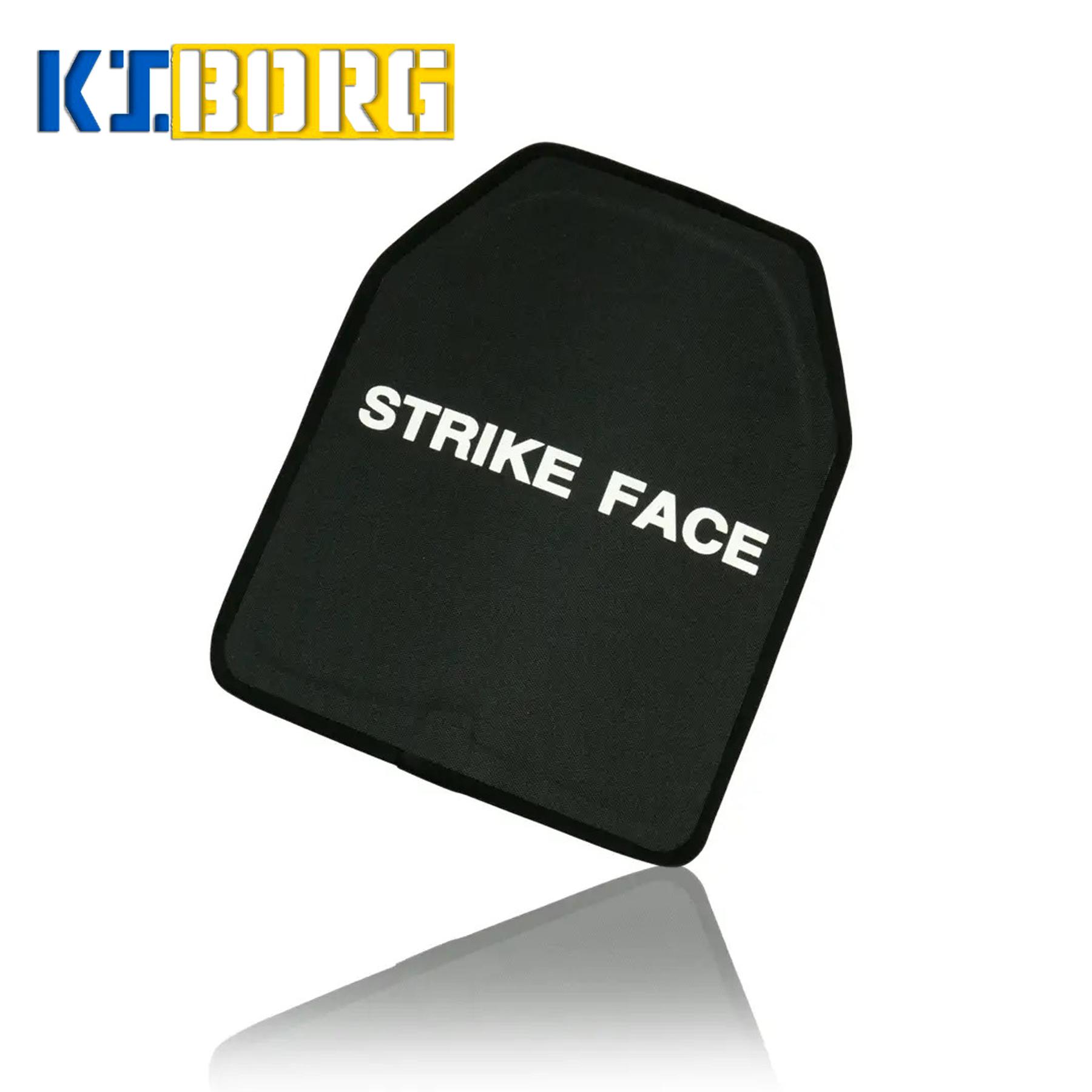 Балістична пластина (1 шт.) NIJ IV (6 клас ДСТУ) вага 2,8 кг Al2O3+PE