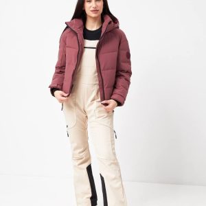 Гірськолижний костюм WHSRoma бургунді/беж