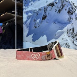 Гірськолижна маска рожеві сови, рожева лінза