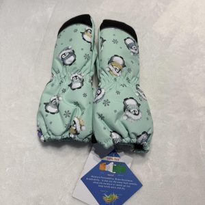 Дитячі суцільні рукавиці Winter Sport Green