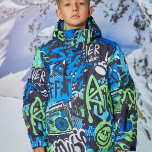 Дитячий гірськолижний костюм Disumer Чорно-синій