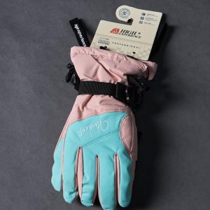 Дитячі рукавиці High Experience Рожево-бірюзові