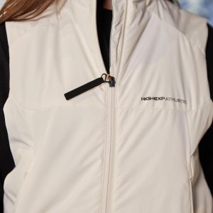 Жіноча жилетка High Experience з USB підігрівом, Milky
