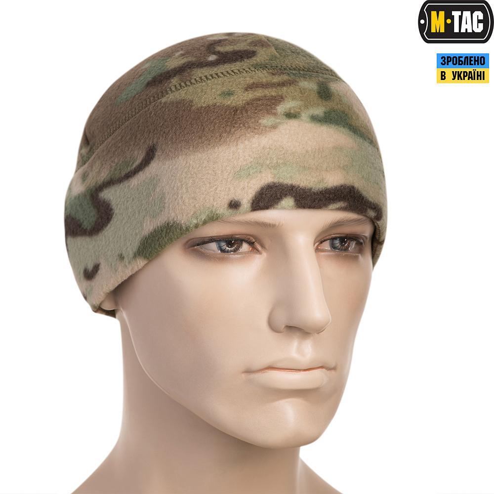 M-Tac шапка Watch Cap фліс (260г/м2) with Slimtex Мультикам