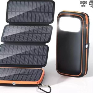 Powerbank (Повербанк) iPower S26 20000мАч з сонячною панеллю 6Вт