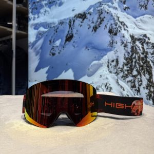 Гірськолижна маска High Experience череп, помаранчева лінза